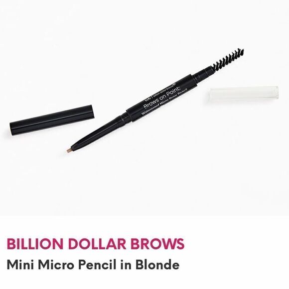 NEW … BILLION DOLLAR BROWS Mini Micro Pencil In Blonde - Picture 1 of 4